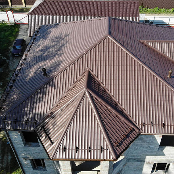 Монтаж сложной крыши и кровли в Далматово и Курганской области