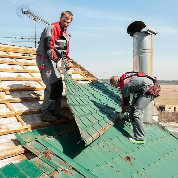 Демонтаж кровли и крыши в Далматово и Курганской области